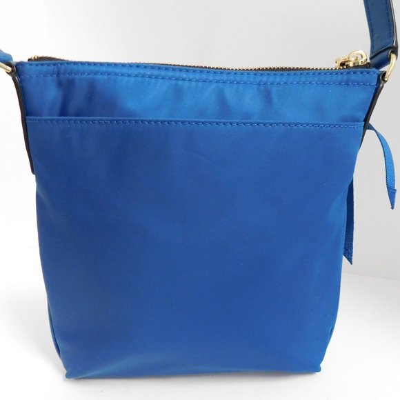 Marc‎ Jacobs Trooper Teal Blue Nylon Crossbody Bag - Picture 4 of 6